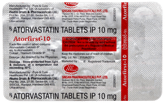 Atorfirst 10 Tablet 15