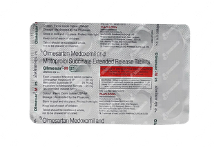 Olmesar M 20/25 MG Tablet Er 15