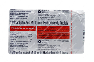 Torglip M 50/850 MG Tablet 10