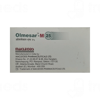 Olmesar M 25 Tablet 15