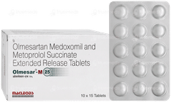 Olmesar M 25 Tablet 15
