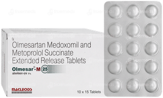 Olmesar M 25 Tablet 15