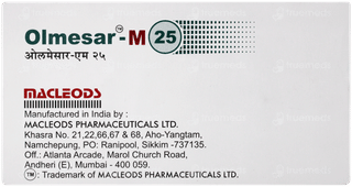 Olmesar M 25 Tablet 15