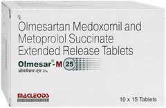 Olmesar M 25 Tablet 15