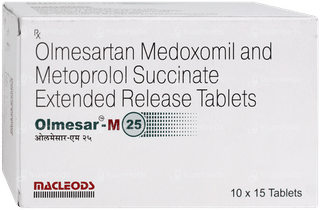Olmesar M 25 Tablet 15