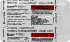 Olmesar M 25 Tablet 15