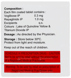 Volix R 0.3/1 Tablet 10 Volix R 0.3/1 Tablet 10