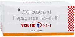 Volix R 0.3/1 Tablet 10 Volix R 0.3/1 Tablet 10