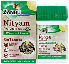 Zandu Nityam Ayurvedic Vati Tablet 30 Zandu Nityam Ayurvedic Vati Tablet 30