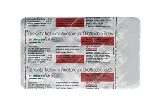 Triolmesar Ch 40/5/12.5 MG Tablet 15