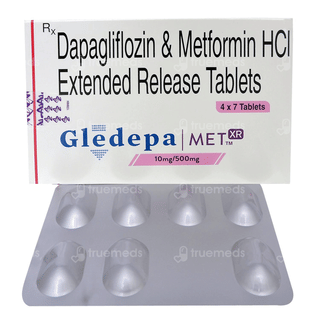 Gledepa Met Xr 10Mg/500Mg Tablet 7