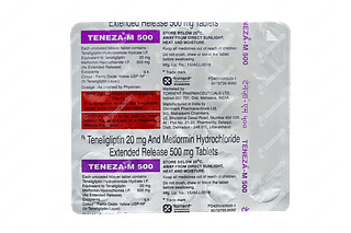 Teneza M 20/500 MG Tablet Er 15