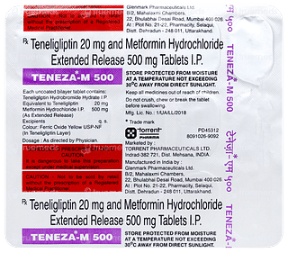 Teneza M 500 Tablet 15