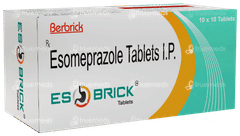 Eso Brick 40 Mg Tablet 10