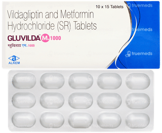 Gluvilda M+ 1000 Tablet 15