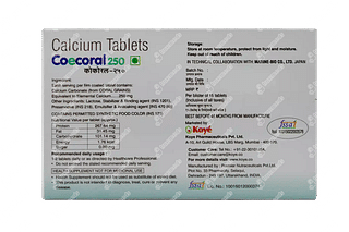 Coecoral 250 Tablet 15