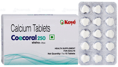 Coecoral 250 Tablet 15