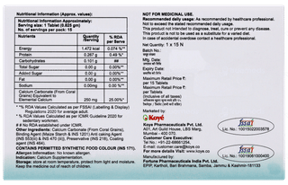 Coecoral 250 Tablet 15