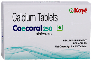 Coecoral 250 Tablet 15