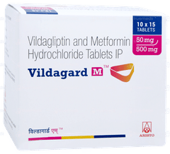 Vildagard M 50mg/500mg Tablet 15
