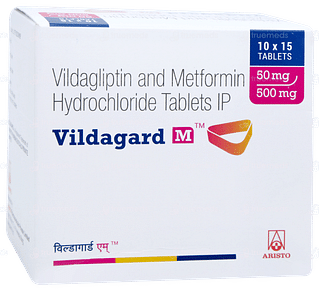 Vildagard M 50/500 Tablet 15