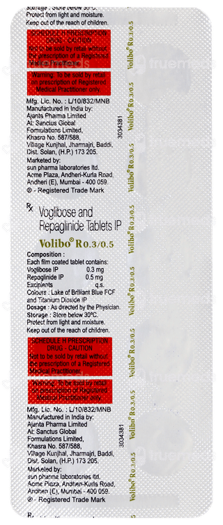 Volibo R 0.3/0.5 Tablet 10