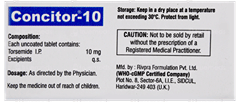 Concitor 10 Tablet 10 Concitor 10 Tablet 10