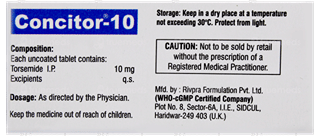 Concitor 10 Tablet 10