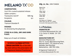 Melano Tx Od Tablet 15