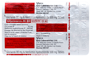 Glycinorm M 80 Tablet 15