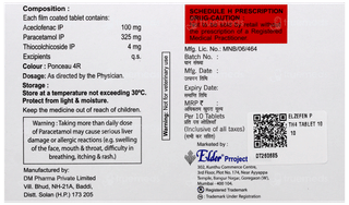 Elzefen P Th4 Tablet 10