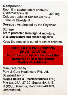 Oxcarpine 300 Tablet 10