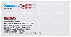 Dapamac 10 Tablet 10 Dapamac 10 Tablet 10