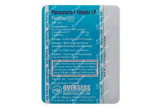 Paraday 650 MG Tab 15