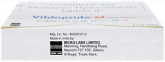 Vildapride M 50mg/500mg Tablet 15 Vildapride M 50mg/500mg Tablet 15