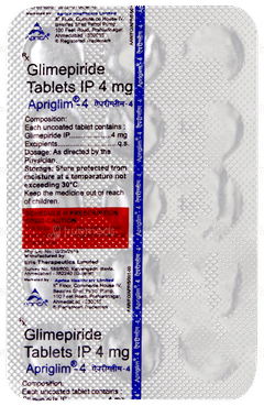 Apriglim 4 Tablet 15 Apriglim 4 Tablet 15