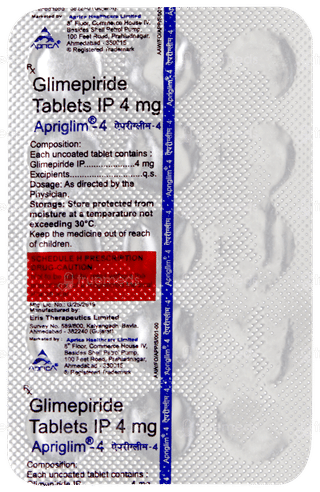 Apriglim 4 Tablet 15