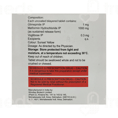 Glimisave Mv 1.3 F Tablet Sr 15