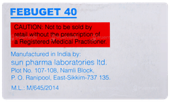 Febuget 40 Tablet 15 Febuget 40 Tablet 15