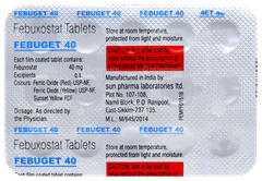 Febuget 40 Tablet 15 Febuget 40 Tablet 15