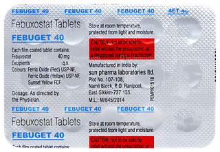 Febuget 40 Tablet 15