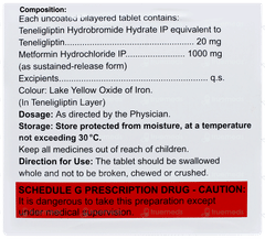 Tendia M Forte Tablet 15