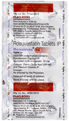 Rosumac 10 Tablet 15