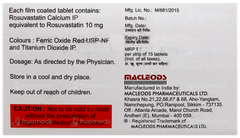 Rosumac 10 Tablet 15 Rosumac 10 Tablet 15