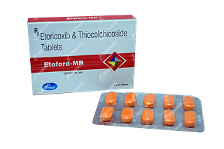 Etoford  60/4 MG Tablet Mr 10