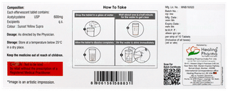 Muciheal Eff Orange Flavour Tablet 10