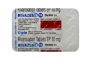 Rivazest 10 MG Tablet 14