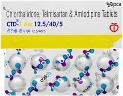 Ctd T Am 12.5/40/5 Tablet 10