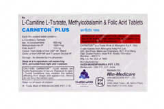 Carnitor Plus Tablet 10 Carnitor Plus Tablet 10
