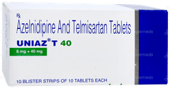 Uniaz T 40 Tablet 10 Uniaz T 40 Tablet 10